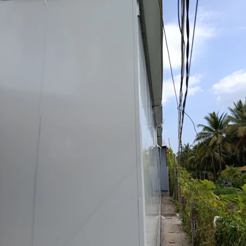 NHÀ KHUNG THÉP VÁCH PANEO