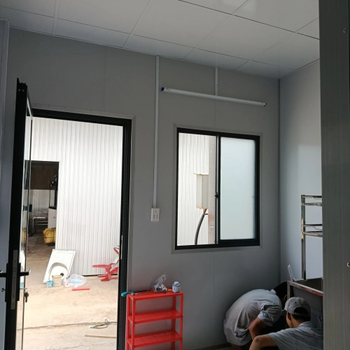 NHÀ KHUNG THÉP VÁCH PANEO