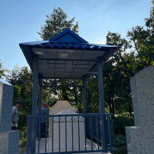 Mẫu nhà mồ tiền chế đẹp 
