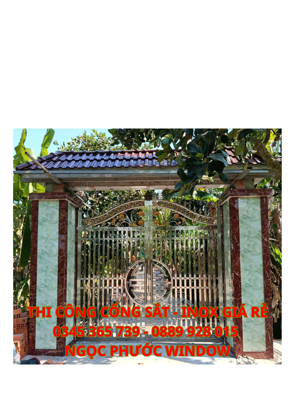THI CÔNG CỔNG SẮT - INOX GIÁ RẺ