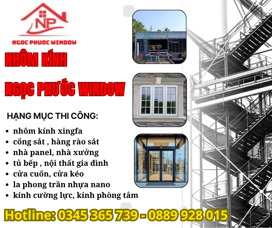 THI CÔNG NHÔM KÍNH GIÁ RẺ TIỀN GIANG
